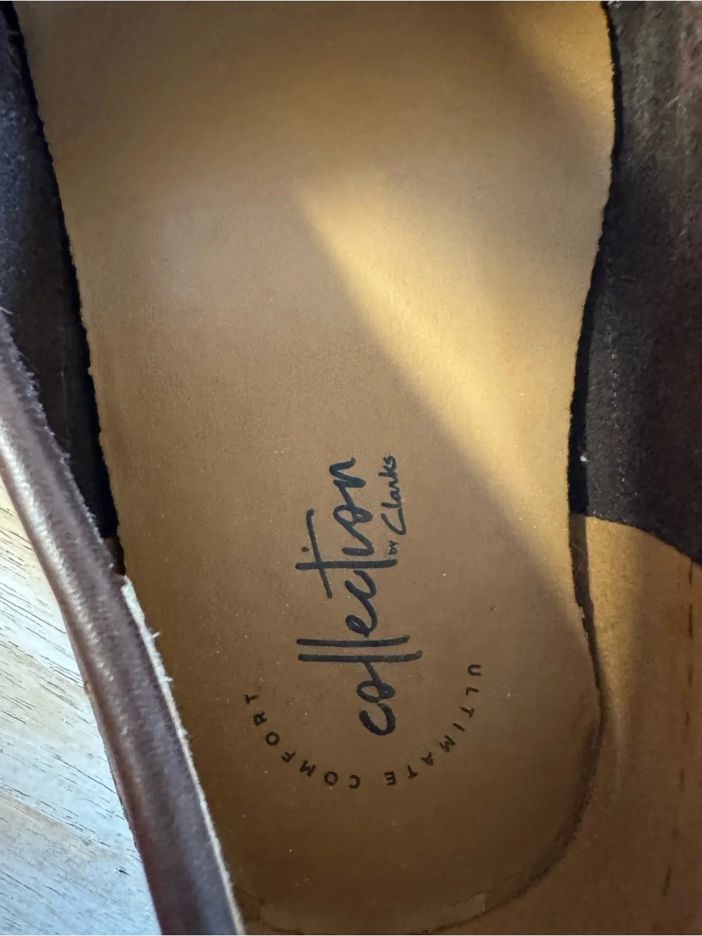 Clark’s all leather driving loafer 10.5